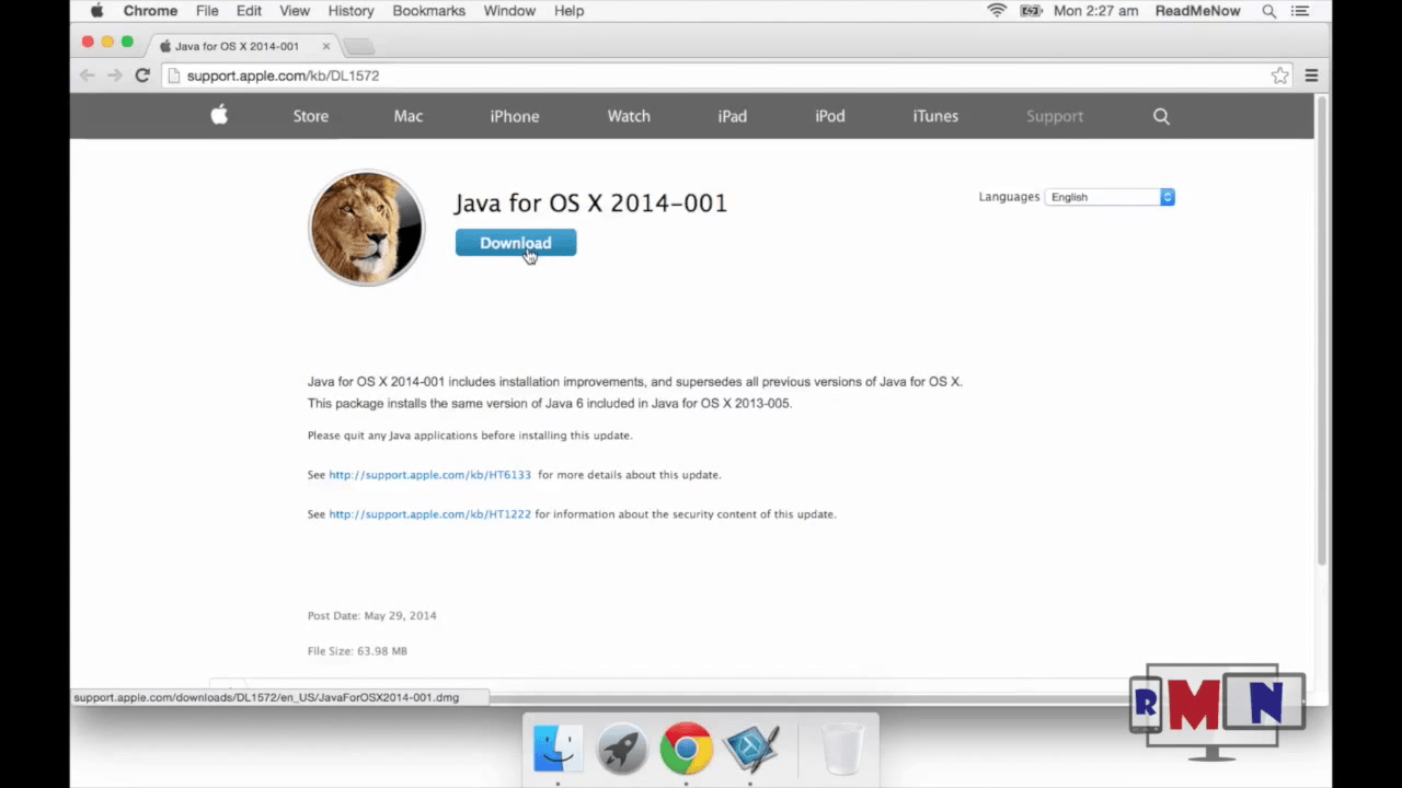 java for mac os x 10.7.5